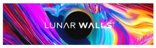 logo lunar walls